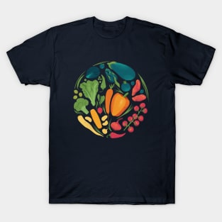 Round of vegetables T-Shirt